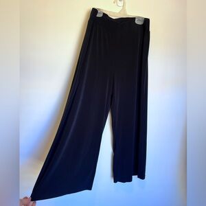 Elementz Classic Black Wide-Leg Pants